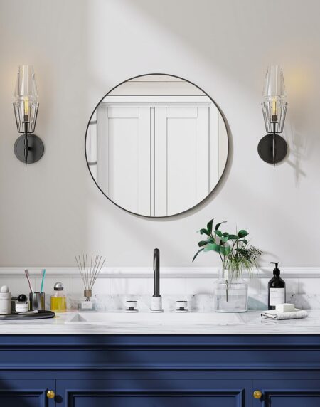 Luna Round Mirror