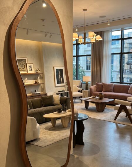 MODERN WAVY MIRROR